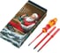 Набор отвёртки-битодержателя и 3 насадок WERA Christmas 2023 817/4 VDE KK PH 1, PH 2, SL 0.6x3.5, 4 пр., подарочная упаковка WE-05136028001 1