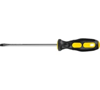 Отвертка Stayer двухкомпонентная рукоятка магнитный наконечник SL8 0x150мм 2509-08-15_z02