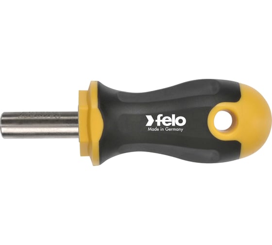 Отвертка под биты Felo 1/4" Stubby, 61 мм, 46902640