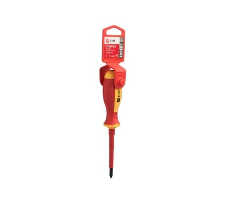 Отвертка EKF Expert PH1x80 мм 1000В  ph-1-80-exp-in