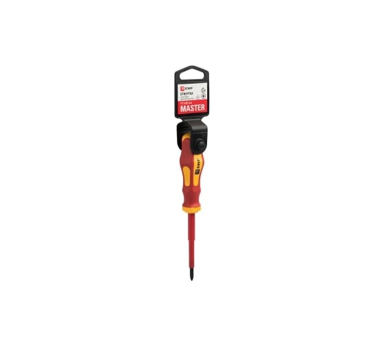 Отвертка EKF Master PZ1x80 мм 1000В pz-1-80-mas-in