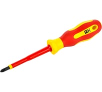 Отвертка IEK Arma2l 5 диэлектрическая ph2x100 т2 A2L5-SC30-T2-PH-20-100