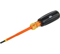 Отвертка IEK Arma2l 5 диэлектрическая sl4,0x100 т3 A2L5-SC30-T3-SL-40-100