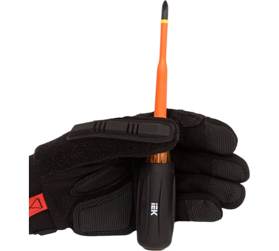 Отвертка IEK Arma2l 5 диэлектрическая slim ph2x100 т3 A2L5-SC31-T3-PH-20-100