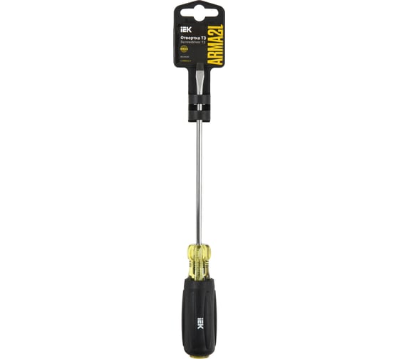 Отвертка IEK Arma2l 5 sl5,5x150 т3 A2L5-SC10-T3-SL-55-150