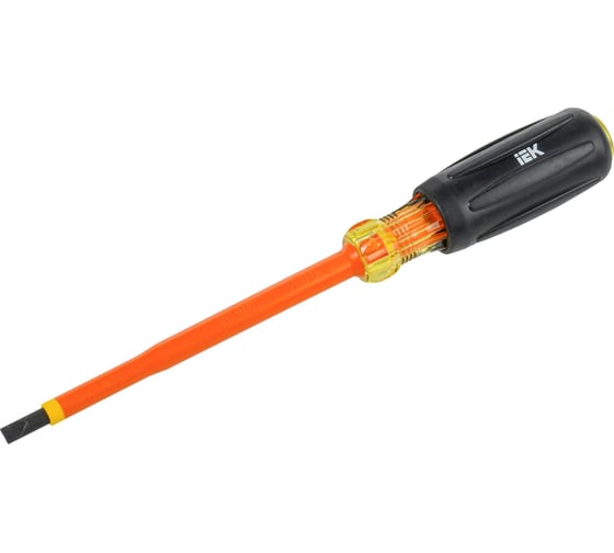 Отвертка IEK Arma2l 5 диэлектрическая sl5,5x125 т3 A2L5-SC30-T3-SL-55-125 1