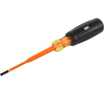 Отвертка IEK Arma2l 5 диэлектрическая slim sl4,0x100 т3 A2L5-SC31-T3-SL-40-100