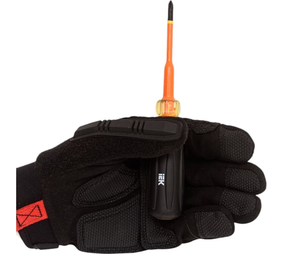 Отвертка IEK Arma2l 5 диэлектрическая slim ph1x80 т3 A2L5-SC31-T3-PH-10-080