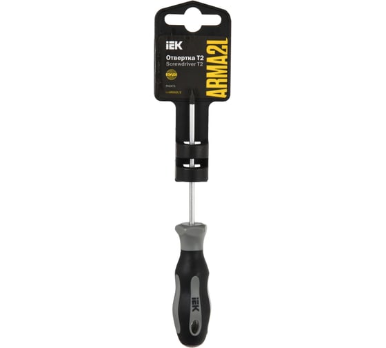 Отвертка IEK Arma2l 5 ph0x75 т2 A2L5-SC10-T2-PH-00-075