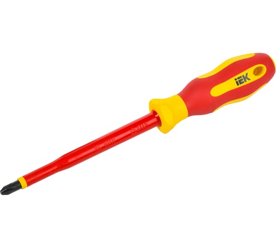 Отвертка IEK Arma2l 5 диэлектрическая ph3x150 т2 A2L5-SC30-T2-PH-30-150