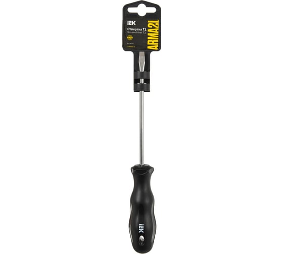 Отвертка IEK Arma2l 5 sl5,5x125 т1 A2L5-SC10-T1-SL-55-125