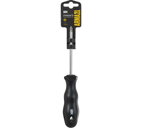 Отвертка IEK Arma2l 5 pz2x100 т1 A2L5-SC10-T1-PZ-20-100