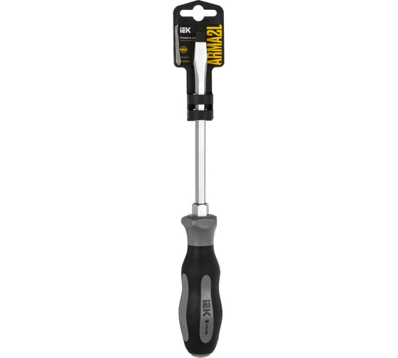 Отвертка IEK Arma2l 5 ударная sl8,0x150 т2 A2L5-SC20-T2-SL-80-150