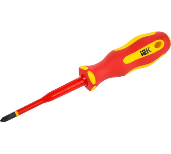 Отвертка IEK Arma2l 5 диэлектрическая slim pz2x100 т2 A2L5-SC31-T2-PZ-20-100 1