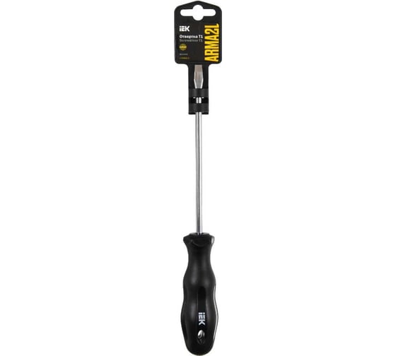 Отвертка IEK Arma2l 5 sl6,5x150 т1 A2L5-SC10-T1-SL-65-150