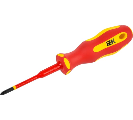 Отвертка IEK Arma2l 5 диэлектрическая slim ph1x80 т2 A2L5-SC31-T2-PH-10-080