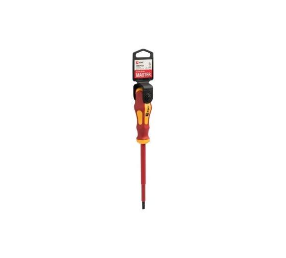 Отвертка EKF Master SL5.5x125 мм 1000В sl-5.5-125-mas-in 1