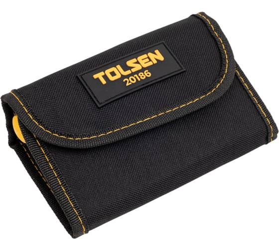 Набор вставок (бит) TOLSEN 1/4", PH, PZ, Torx, Slotted, 26 предметов 20186 1