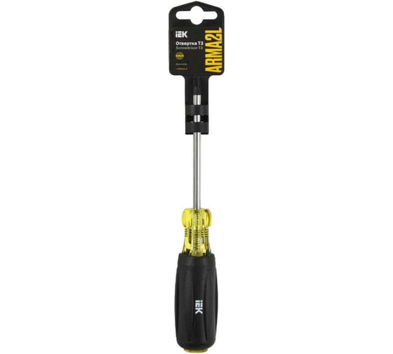 Отвертка IEK Arma2l 5 pz/sl2x100 т3 A2L5-SC10-T3-ZS-20-100