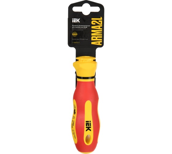 Рукоятка IEK Arma2l 5 диэлектрическая для сменных жал slim A2L5-SH20-T2