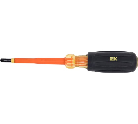 Отвертка IEK Arma2l 5 диэлектрическая slim ph/sl2x100 т3 A2L5-SC31-T3-HS-20-100 1