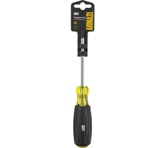 Отвертка IEK Arma2l 5 ph/sl2x100 т3 A2L5-SC10-T3-HS-20-100