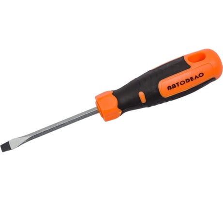 Шлицевая отвертка АвтоDело 5х75 мм 6-гранный стержень 39470 11705