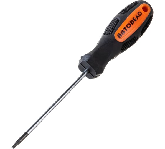 Отвертка TORX АвтоDело T10x75 мм на держателе 30810 12665