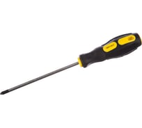 Отвертка крестовая Эврика PH1х125мм O5мм магнитная с противоскользящей ручкой ER-7DH-07H 429098