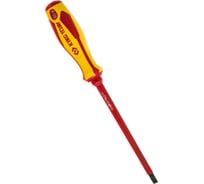 Шлицевая отвертка KING TONY Slotted 6,5 мм, 150 мм, диэлектрическая 14726506