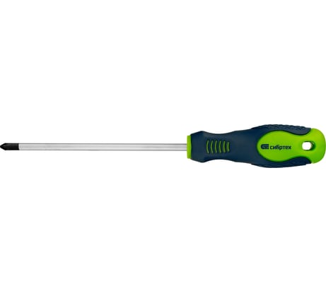 Отвертка СИБРТЕХ Ph2x150 мм, CrV, 2-х компонентная рукоятка 11847