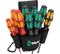 Набор отвёрток в поясной сумке WERA 9620 Belt-Pouch Set 1 10 предметов WE-136032