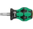 Шлицевая отвертка WERA 335 stubby короткая SL .2x6.5x25 мм WE-008843 1