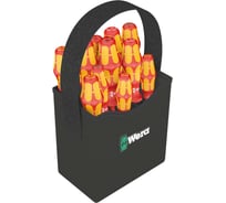 Набор отвёрток диэлектрических WERA 11 пр.,PH 1/2, PZ 1/2, TX10/15/20, SL 2.5/3.5/4.0/5.5 WE-004310