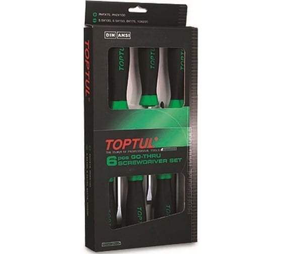 Набор отверток TOPTUL 6 шт. GAAE0608 1