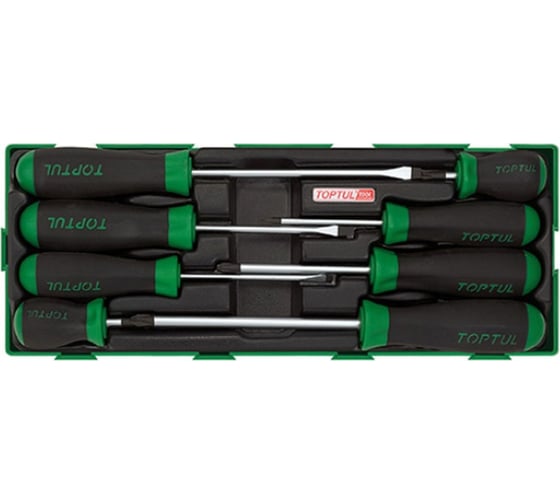 Набор-сет отверток TOPTUL 8 предметов GTA0823 1