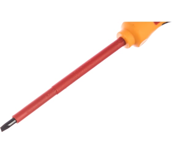 Шлицевая отвертка электрика REXANT SL 4х100 мм 12-4712