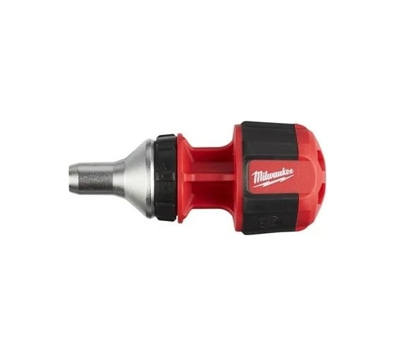 Отвертка универсальная Milwaukee короткая, с трещоткой, 8 в 1 ...