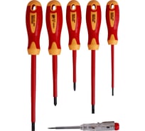 Набор изолированных отверток Brigadier COMBO Lite 6 шт. 39002