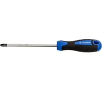 Слесарная отвертка Зубр Cr-Mo PH3 x 150 мм Проф 25232-3