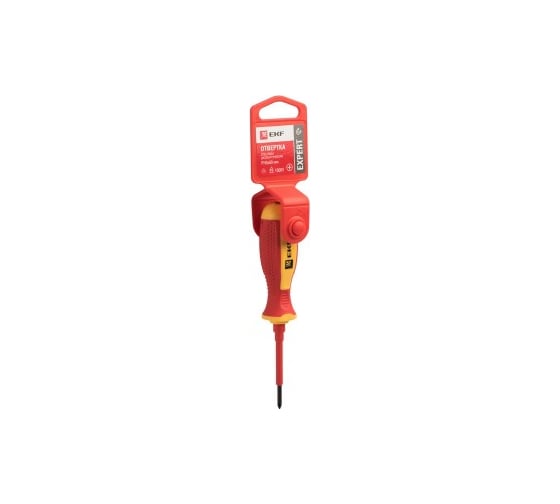 Отвертка EKF Expert PH1x80 мм, 1000В PROxima SQph-1-80-exp-in