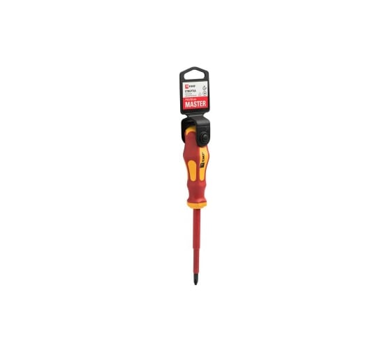 Отвертка EKF Master PZ2x100 мм 1000В Basic SQpz-2-100-mas-in