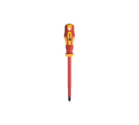 Отвертка EKF Master PH2x100 мм 1000В Basic SQph-2-100-mas-in