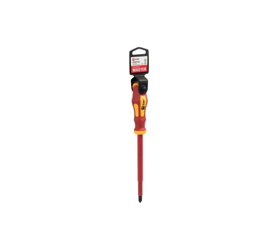 Отвертка EKF Master PH2x100 мм 1000В Basic SQph-2-100-mas-in
