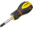 Отвертка STAYER PROFI PROTech, двухкомпонентная рукоятка, намагниченная, Cr-Mo, PH1x38мм 25132-1-38_z02 1