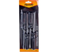 Набор отверток 4шт, углеродистая сталь, пластиковая рукоятка SPARTA 13220