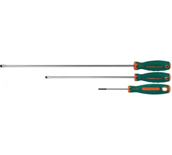 Стержневая шлицевая отвертка Jonnesway Anti-Slip Grip SL8.0х500 мм 46139 D71S8500
