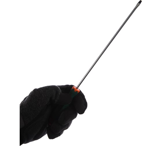 Стержневая шлицевая отвертка Jonnesway Anti-Slip Grip SL4.0х200 мм 46121 D71S4200