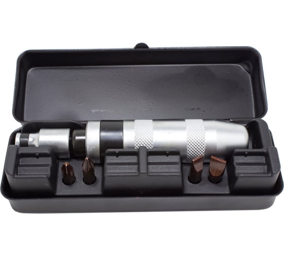 Ударная отвертка с набором вставок Rockforce 6пр RF-5064(11557)