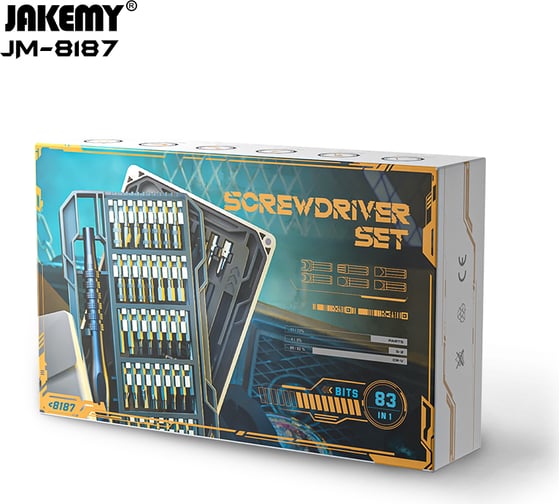 Набор инструментов Jakemy 83 предмета JM-8187